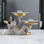 Statue Bulldog D'Or - L'Élégant Majordome Canin - One PETS-TOP