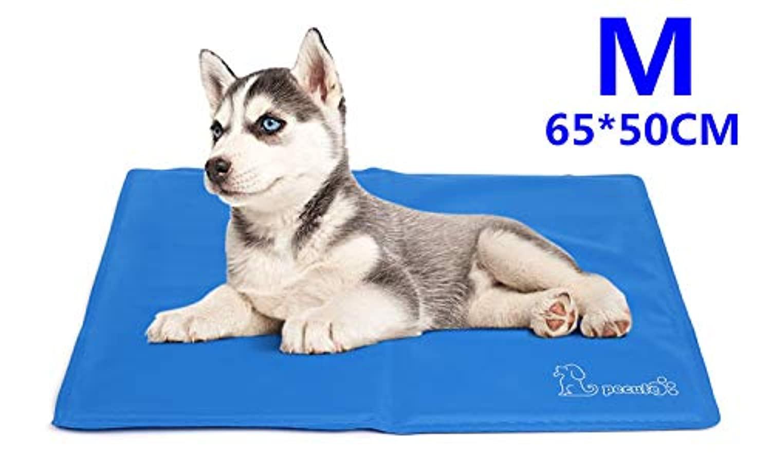 Tapis Rafraichissant Chien Plus Durable Mise A  Niveau Tissu Oxford+Pvc D'Epaisseur 0.4Mm Tapis De Refroidissement Automatique Pour Animaux De Compagnie - One PETS-TOP