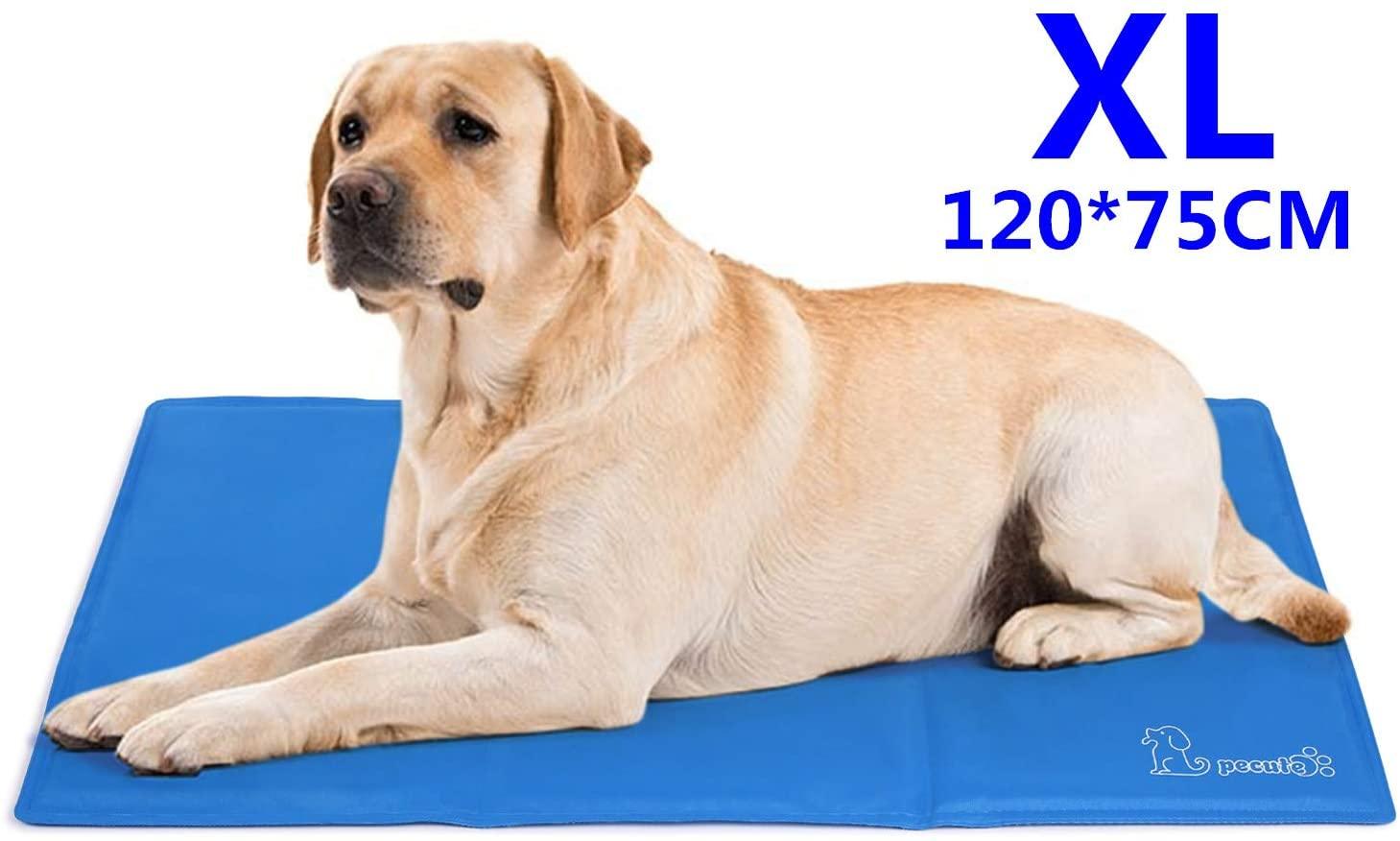 Tapis Rafraichissant Chien Plus Durable Mise A  Niveau Tissu Oxford+Pvc D'Epaisseur 0.4Mm Tapis De Refroidissement Automatique Pour Animaux De Compagnie - One PETS-TOP