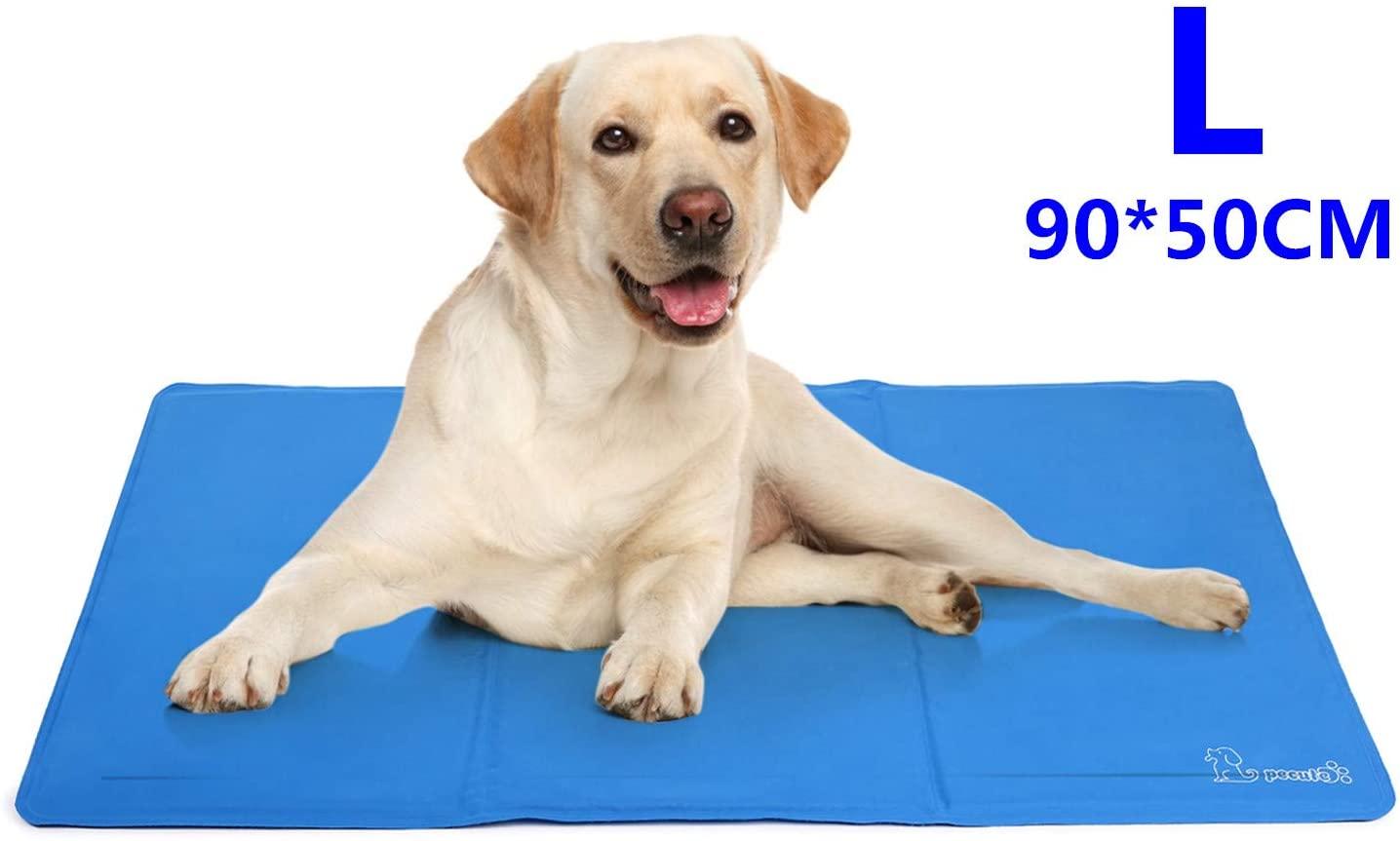 Tapis Rafraichissant Chien Plus Durable Mise A  Niveau Tissu Oxford+Pvc D'Epaisseur 0.4Mm Tapis De Refroidissement Automatique Pour Animaux De Compagnie - One PETS-TOP