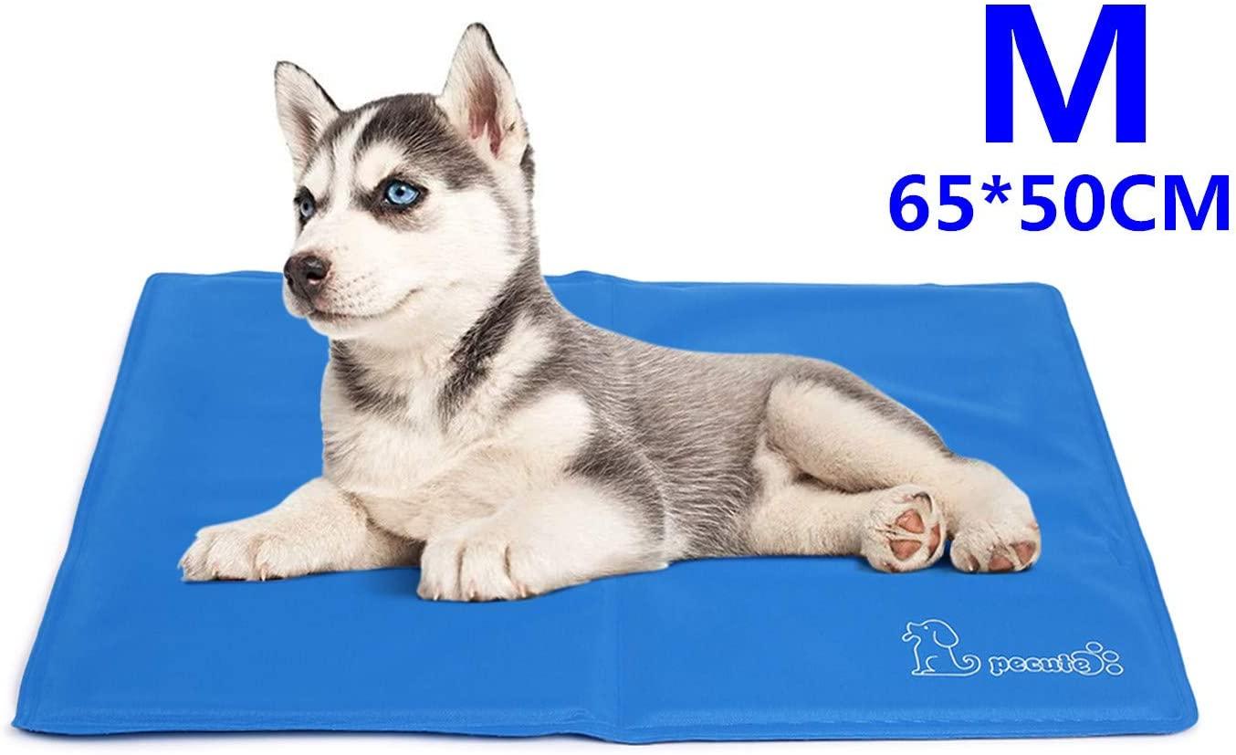 Tapis Rafraichissant Chien Plus Durable Mise A  Niveau Tissu Oxford+Pvc D'Epaisseur 0.4Mm Tapis De Refroidissement Automatique Pour Animaux De Compagnie - One PETS-TOP