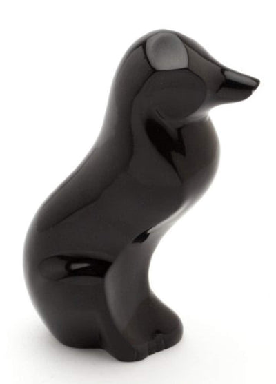 Urne Funéraire Pour Animal De Compagnie Chien Noir 24 Cm - One PETS-TOP