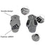 Vêtements Pour Animaux, Adidog Chien Chat À Capuche Vêtements Chiot Pull Chaud À Capuche Chaud Qicheng & Lys (Gris, L) - One PETS-TOP