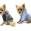 Vêtements Pour Animaux, Adidog Chien Chat À Capuche Vêtements Chiot Pull Chaud À Capuche Chaud Qicheng & Lys (Gris, L) - One PETS-TOP