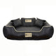 Panier Chien De Luxe Confort Rectangulaire En Cuir Écologique - One PETS-TOP – vue 4