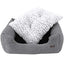 Panier Pour Chien, Lit Pour Chien, Taille M 80 X 60 X 26 Cm, Canapé, Matelas, Avec Coussin Rembourré - One PETS - TOP