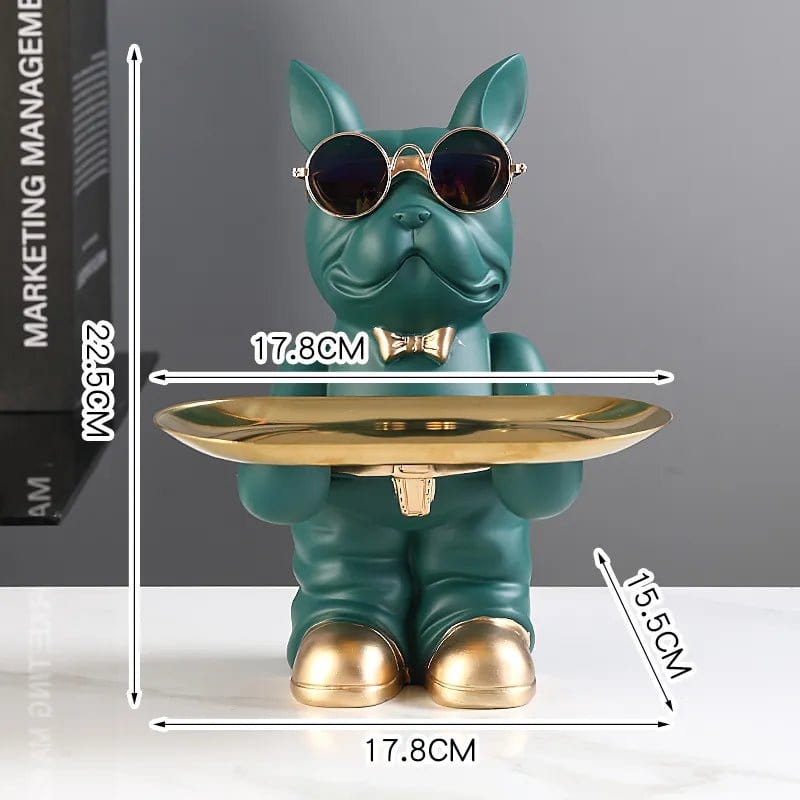 Statue De Bulldog Français En Résine - Élégance Canine - One PETS - TOP
