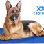 Tapis Rafraichissant Chien Plus Durable Mise A  Niveau Tissu Oxford+Pvc D'Epaisseur 0.4Mm Tapis De Refroidissement Automatique Pour Animaux De Compagnie 50*65cm One PETS-TOP