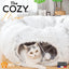 Tunnel Chat Cozy 2 en 1 One PETS-TOP